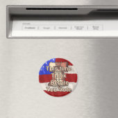 Think and Vote カスタムネーム マグネット (インサイチュ (食洗機))