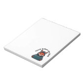 Think before you click - Cyber Security ノートパッド (回転)