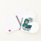 Think Before You Click - Online Safety Awareness ノートブック (内部)