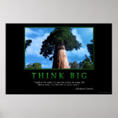 Think Big ポスター (正面)