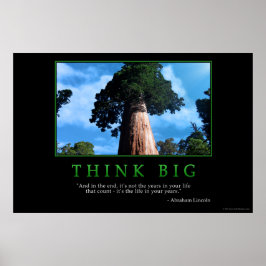 Think Big ポスター