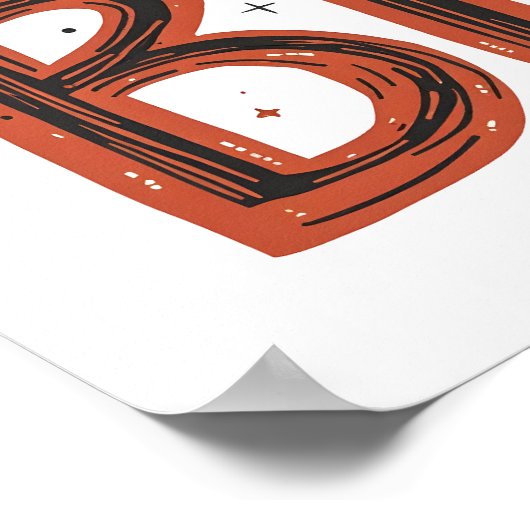 Think big quote ポスター (角)