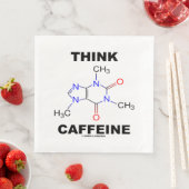 Think Caffeine (Caffeine Chemical Molecule) (インサイチュ)