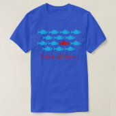Think different inspirational gift for creative pe tシャツ (デザイン正面)