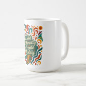 Think Differently. Create Boldly. — Fearless Minds コーヒーマグカップ (正面右)