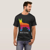 Think German Shepherd Dog Owner Pop Tech Cult Say Tシャツ (正面フル)