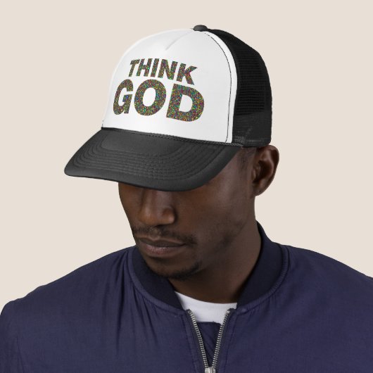 Think God Dieu Cadeau idée de cadeau キャップ (インサイチュ)