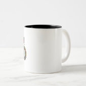 Think God Dieu Cadeau idée de cadeau ツートーンマグカップ (正面右)