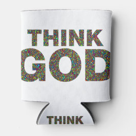 Think God Dieu Cadeau idée de cadeau 缶クーラー