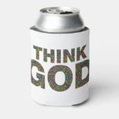 Think God Dieu Cadeau idée de cadeau 缶クーラー (缶裏面)