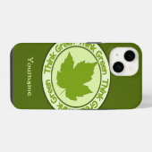 THINK GREEN オーダーメイドスマホケース iPhoneケース (裏面横)