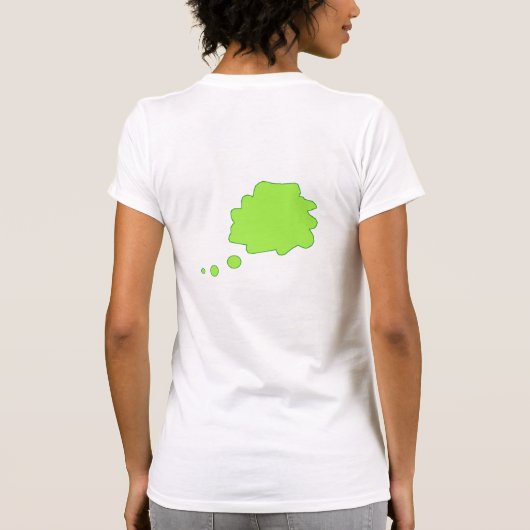 Think Green apparel T-Shirt Tシャツ (裏面)
