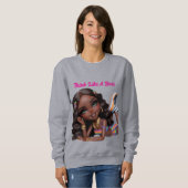 Think Like A Boss スウェットシャツ (正面フル)