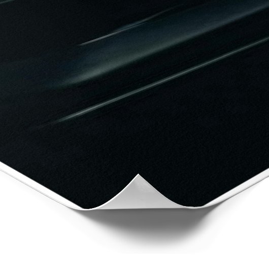 Think Long Term Car Quote Poster ポスター (角)