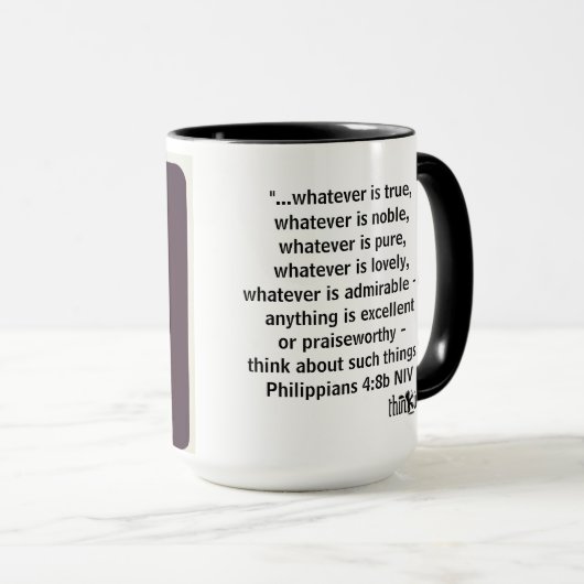 Think on These Things マグカップ (正面右)