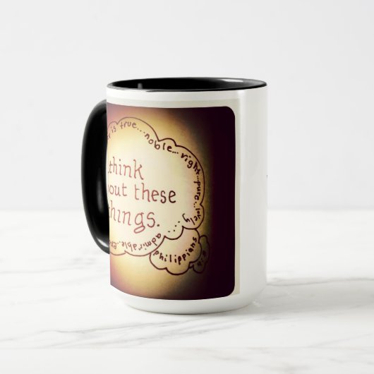 Think on These Things マグカップ (正面左)