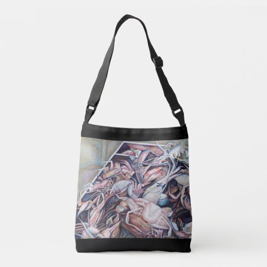 Think Outside the Box クロスボディバッグ (裏面)