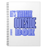 Think Outside the Box ノートブック (正面)