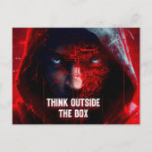 think outside the box ポストカード (正面)