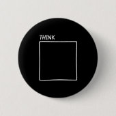 Think Outside The Box New Perspective  缶バッジ (正面)