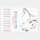 Think outside the box with this flyers  ラッピングペーパーシート (正面2)