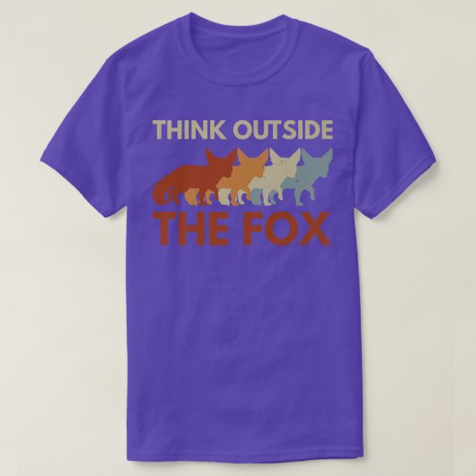 Think outside the fo Pun for a Fennec Fo Epert Pre Tシャツ (デザイン正面)