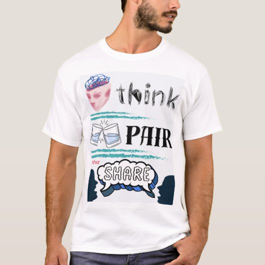 Think-Pair-Overshare Tシャツ (正面)