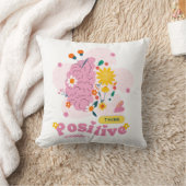 Think Positive Pillow クッション (ブランケット)