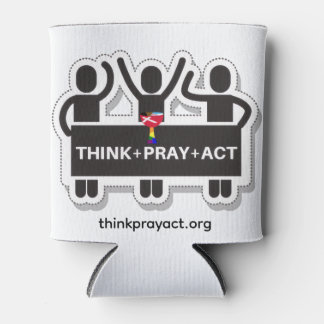Think+Pray+Act Can Cooler 缶クーラー
