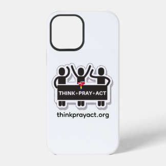 Think+Pray+Act iPhone 12 カバー