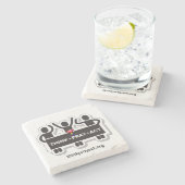 Think+Pray+Act Stone Coaster ストーンコースター (横)