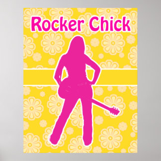 Think Rock Chick Poster ポスター
