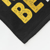 Think Sitively Exercise Daily Gym Workout Motivati フリースブランケット (角)