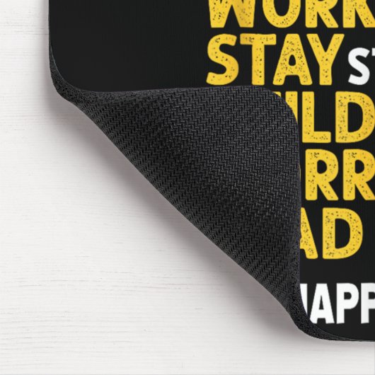 Think Sitively Exercise Daily Gym Workout Motivati マウスパッド (コーナー)