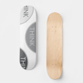 Think Skateboard deck スケートボード (正面)