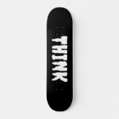 Think Skateboard deck スケートボード (正面)