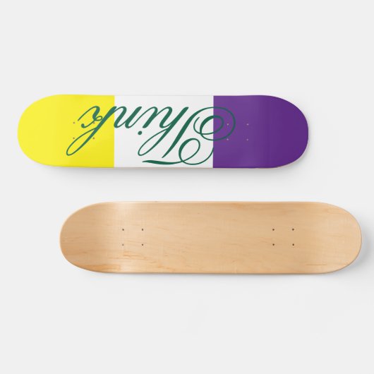 Think Skateboarding deck スケートボード (横)