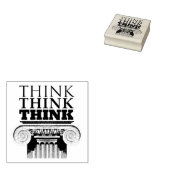 Think Think Think ポップソケット スマホグリップ ラバースタンプ (押印)