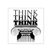 Think Think Think ポップソケット スマホグリップ ラバースタンプ (インプリント)