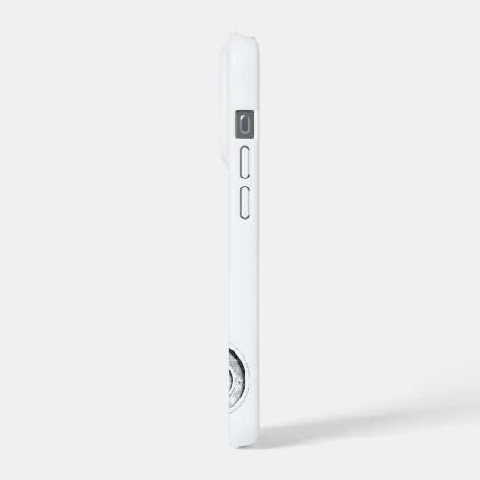 Think Think Think 12ステップ iPhone 15 Pro ケース (左側面)