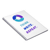 Think. Write. Repeat. Notebook ノートブック (右側)