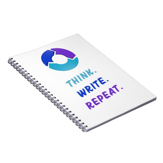 Think. Write. Repeat. Notebook ノートブック (右側)
