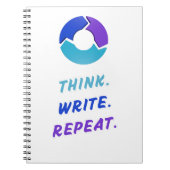 Think. Write. Repeat. Notebook ノートブック (正面)
