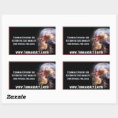 ThinkandAct.Earth "Funthreementals" 長方形シール (シート)