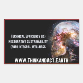 ThinkandAct.Earth "Funthreementals" 長方形シール