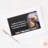 ThinkandAct.Earth "Funthreementals" 長方形シール (封筒)
