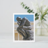 Thinker写真絵画のはがき ポストカード (スタンド正面)