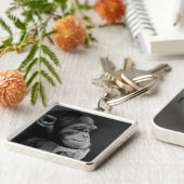 THINKER大型プレミアムキーチェーン キーホルダー (側面)