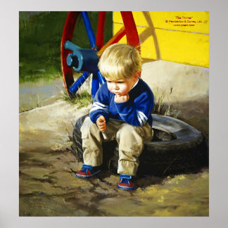 Thinker（キャンバス印刷） ポスター