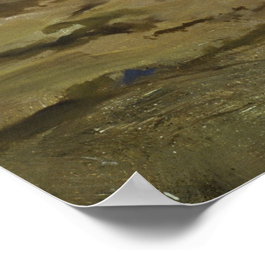 Thinker(キャンバス印刷) ポスター (角)